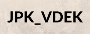 Nowy JPK_VDEK od 2019 roku