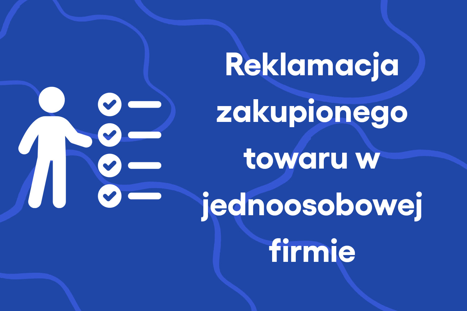 Reklamacja zakupionego towaru w jednoosobowej firmie